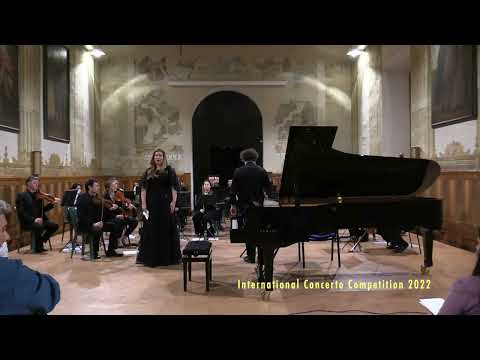 INTERNATIONAL CONCERTO COMPETITION 2022 || Lucija Spevec, voice