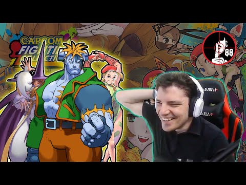 I WAS IN A TWITCH RIVALS EVENT!! | Capcom Fighting Collection