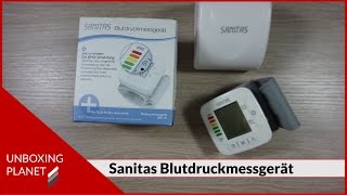 Sanitas Blutdruckmessgerät - Unboxing