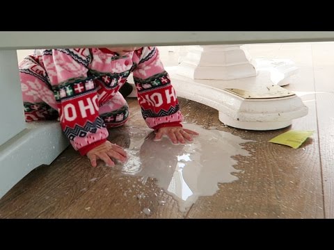 SHE MADE A HUGE MESS!