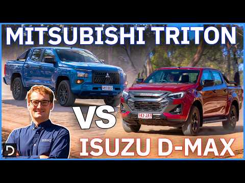 Mitsubishi Triton GLX-R vs Isuzu D-Max X-Rider: Which 4WD Ute should you buy?