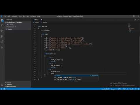 Dynamic Stack Implementation In C Language