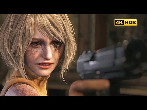 Sadler Controls Ashley & Command Her To Shoots Leon Cutscene - Resident Evil 4 Remake (4k) 60fps