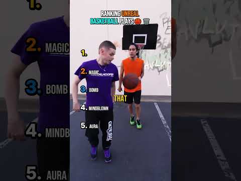 UNREAL BASKETBALL PLAYS RANKING #usa