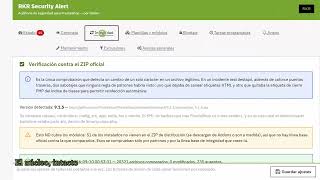 RKR Security Alert en minuto y medio