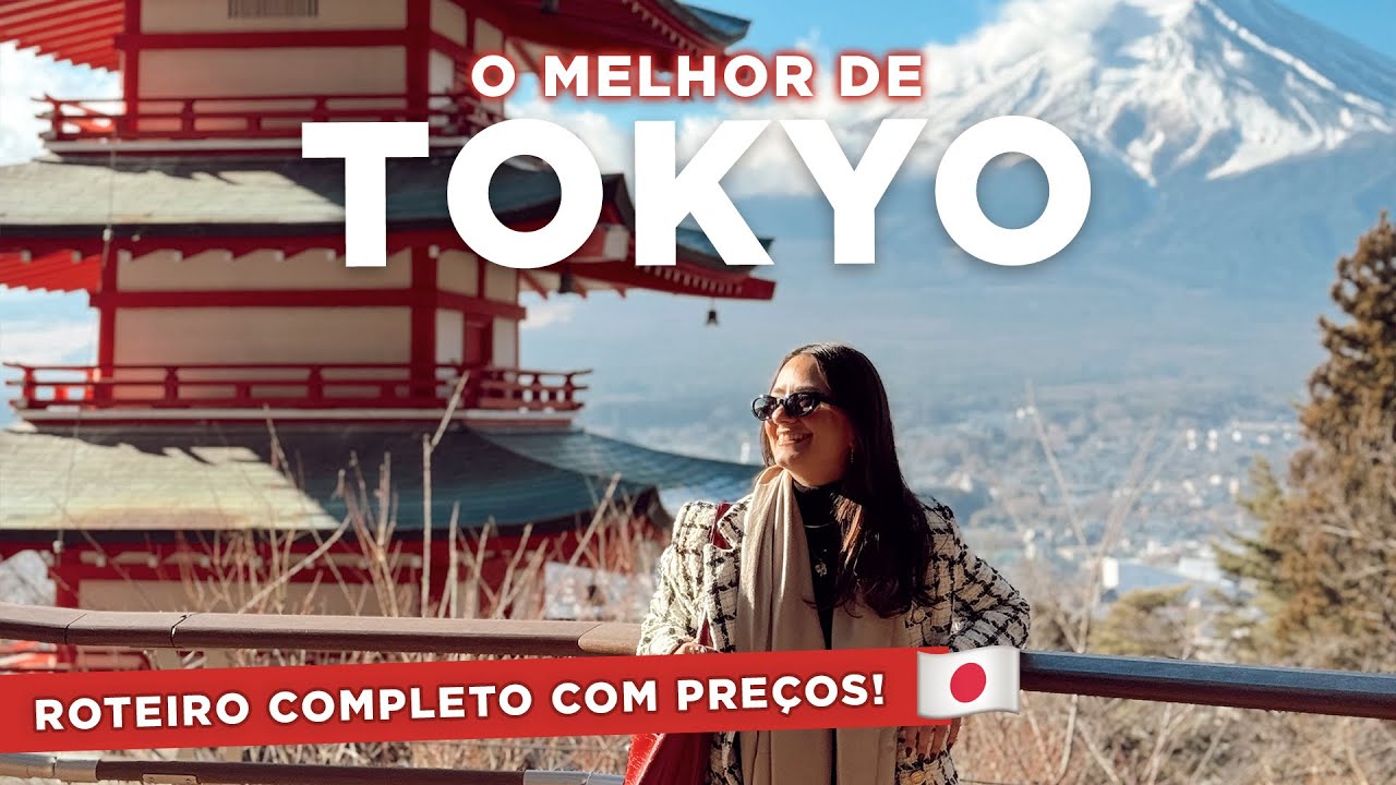 CHEGUEI no JAPÃO 🇯🇵 | O que FAZER em TOKYO com TODOS os PREÇOS e MUITAS DICAS!
