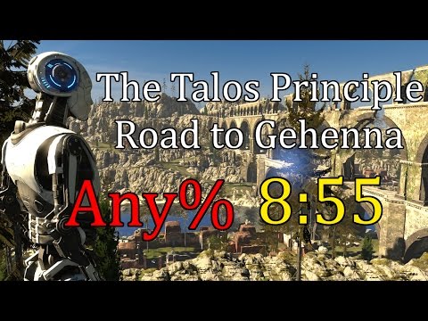 The Talos Principle - Road to Gehenna Speedrun in 8:55