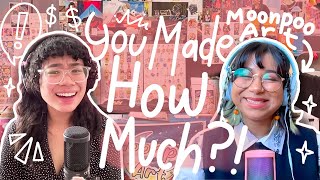 How to Make Money $$$ as an Artist Alley Proxy/Helper at Cons (ft Moonpooart) EP 6 | Mualcaina