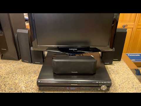 Panasonic SC-PT750 5 Disc DVD Home Theater System - Testing and Demonstration