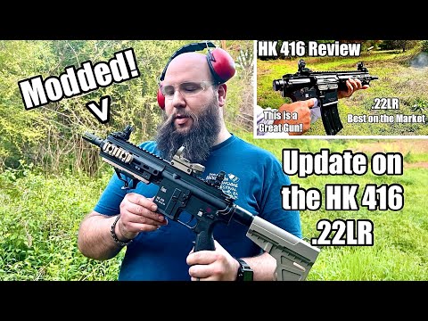Update on the HK416 .22LR and Shooting