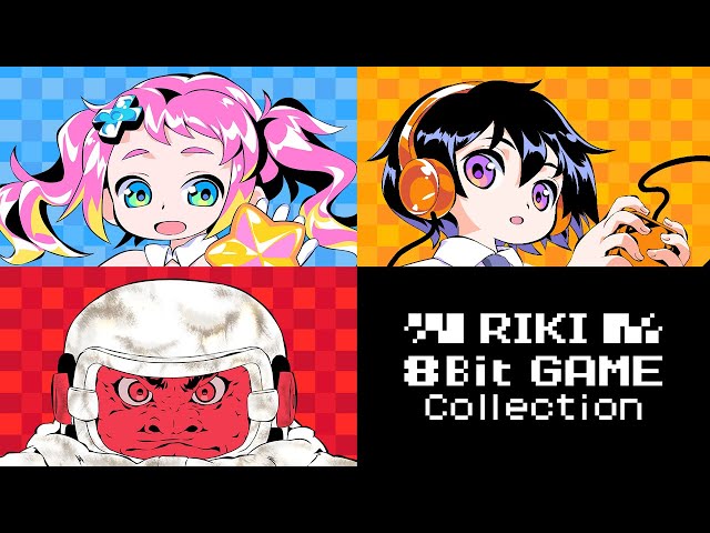 RIKI 8 Bit GAME Collection SWITCH video