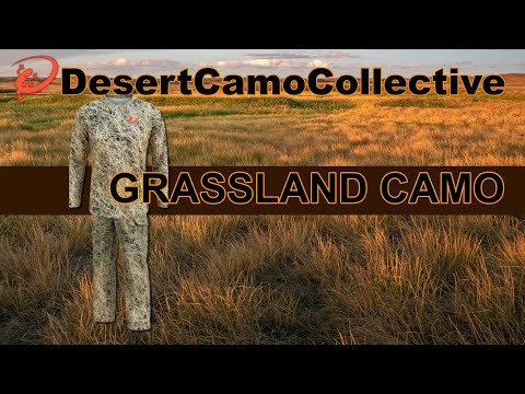 DesertCamoCollective Grassland on the Camo Matrix with Deer Vision