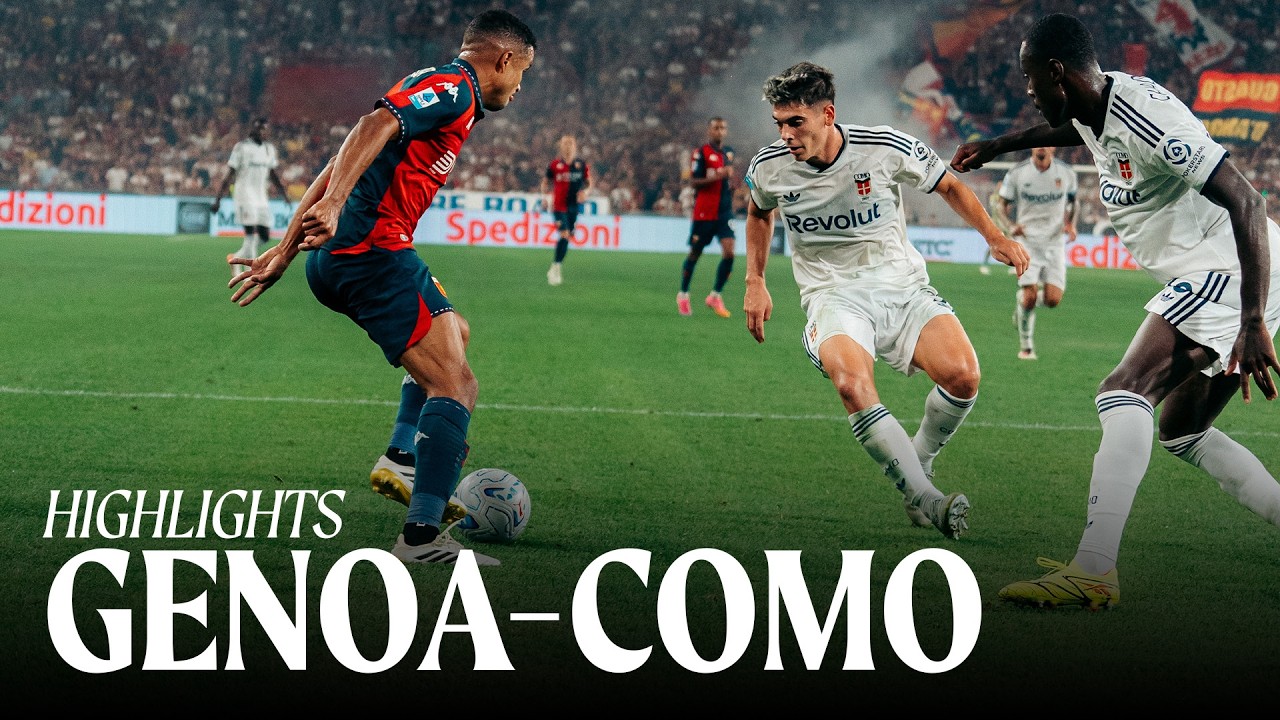 Genoa CFC 1 - 4 Como 1907 highlights