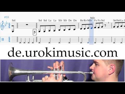 Trompete Lernen Adele Hello Teil#1 Trompetenunterricht Noten Schule Lied Lehrer Klasse Unterricht Me