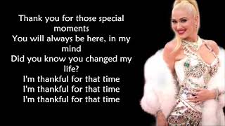 Gwen Stefani - Wonderful Life (LYRICS)