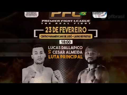 LUTADOR LUCAS NEVES VAI ENCARAR CESAR ALMEIDA NO PREMIER FIGHT LEAGUE