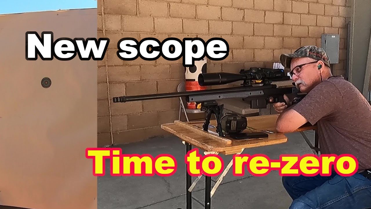Zeroing the new scope...again