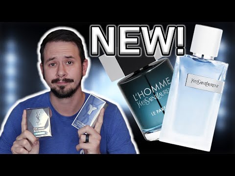 YSL Y EAU FRAICHE + YSL L'HOMME LE PARFUM FIRST IMPRESSIONS - NEW YVES SAINT LAURENT FRAGRANCES