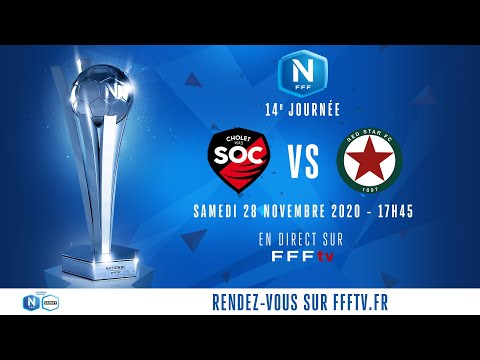 J14 : SO Cholet - Red Star en direct sur FFFtv (17h45) I National FFF 2020-2021