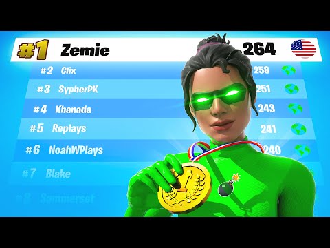 I won a $75,000 Zero Build Tournament on LAN...