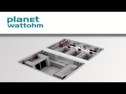 Boîtes de sol Planet Wattohm : connexion des espaces de travail pour tous types de sol