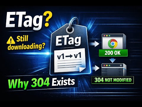 ETag Explained. HTTP Caching, 304 Not Modified, and the Privacy Trade-Off