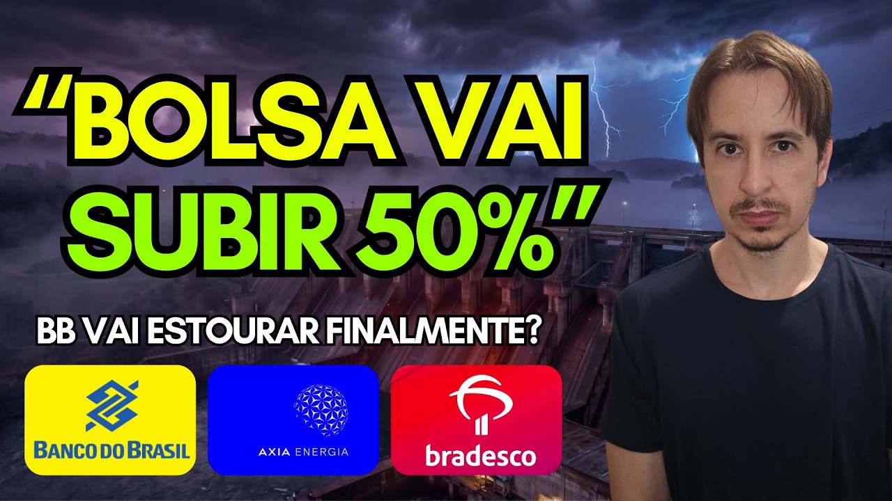 Ações que estão de graça e podem subir até 95%. Banco do Brasil bbas3, Axia Energia axia3, Bradesco