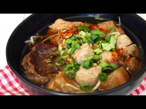 Braised Beef and Tendon Recipe | Thai Recipe