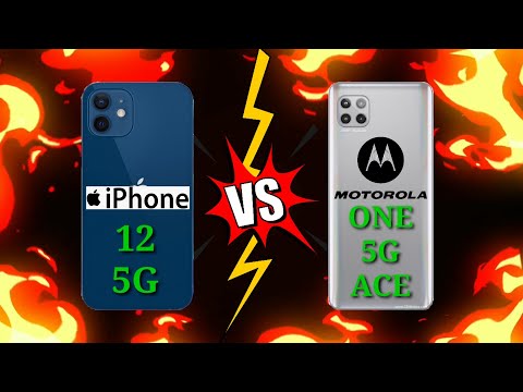 APPLE IPHONE 12 5G VS MOTOROLA ONE 5G ACE Which is BEST?