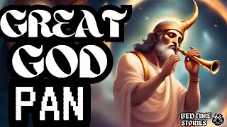 The Great God Pan || Dark Screen || Fantasy Bedtime Stories with Rain and Thunderstorm Sounds