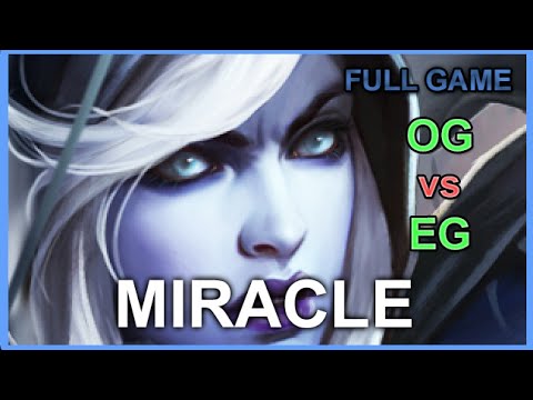 OG Miracle Drow Ranger vs EG - TI6 - Full Game