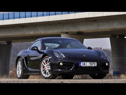 Porsche Cayman S 981 2013 - driving moments from testing