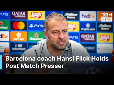 Barcelona coach Hansi Flick Speaks Out After Champions League Match, Praises Young Talents | AD1N