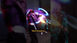 Tanjiro tries MOON Breathing 🌚 #demonslayer #tanjiro #kokushibo #nezuko