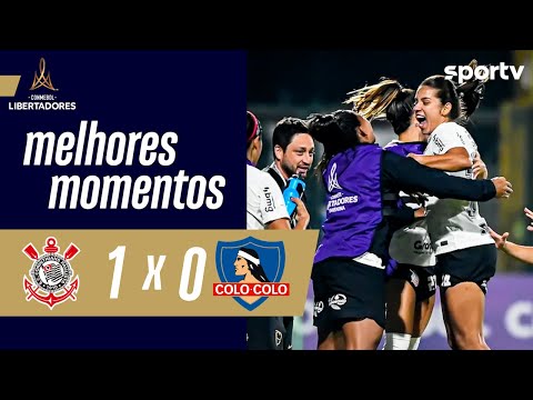 Gols e lances de Corinthians x Colo Colo