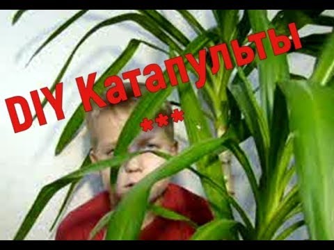 DIY Катапульта и рогатка своими руками