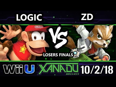 S@X 270 Smash 4 - VGBC | Logic (Diddy Kong, Olimar) Vs. Demise | ZD (Fox) Wii U Losers Finals