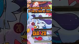 DIA 20 - Abrindo as surpresas do CALENDÁRIO DE FIM DE ANO DE 2025 de POKÉMON TCG!