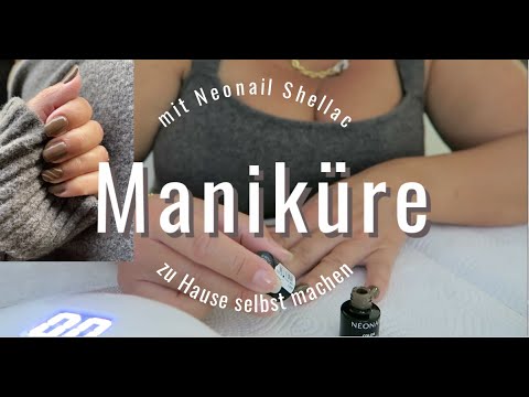 Shellac zu Hause selbst machen mit NEONAIL nach MEINER Art ;o) I Mamacobeauty