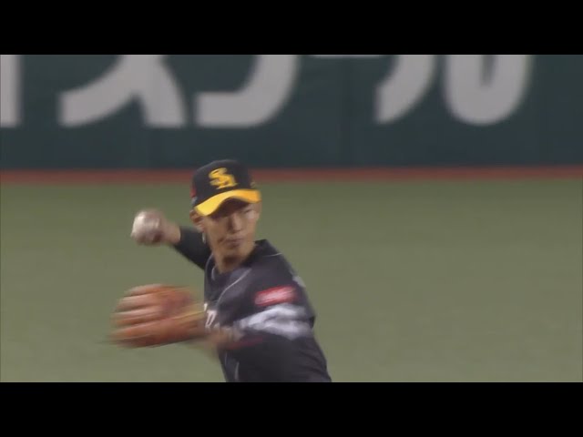 【6回裏】守備範囲が広すぎる!! ホークス・今宮が堅守で魅せる!! 2017/5/19 L-H