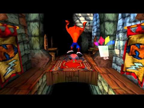 Crash Bandicoot 100% Walkthrough HD - Part 24: Fumbling in the Dark