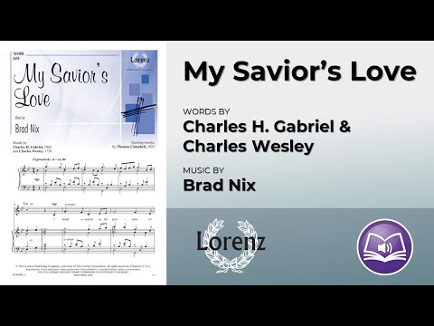 My Savior's Love | Music by Brad Nix