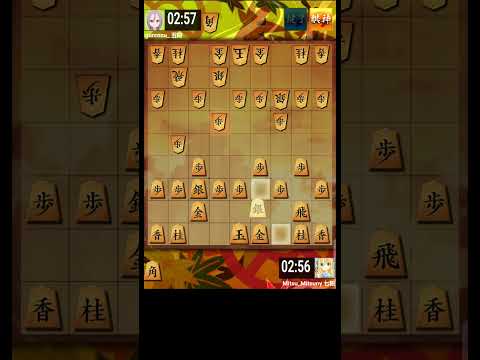高段者の無理攻めを１２秒で咎める！【将棋ウォーズ】#shorts