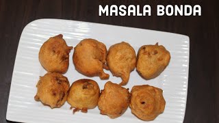 Download lagu Masala Bonda recipe | Aloo bonda recipe | Evening Tea time snacks recipe Potato stuffed bonda recipe mp3