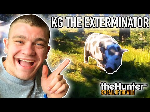 KG THE EXTERMINATOR! hunter Call of the Wild Pt.44 - Kendall Gray