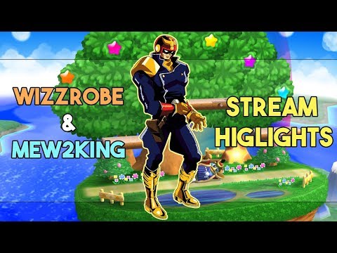 MEW2KING'S FALCON IS ACTUALLY SICK || WIZZROBE STREAM HIGHLIGHTS