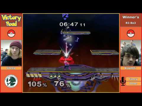 Victory Road 4 - Sheep (Fox) vs Kuyashi (Marth, Sheik) - WR4