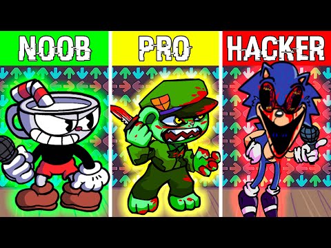 FNF Character Test Cuphead Flippy Sonic EXE Gameplay VS Playground FNF Mods