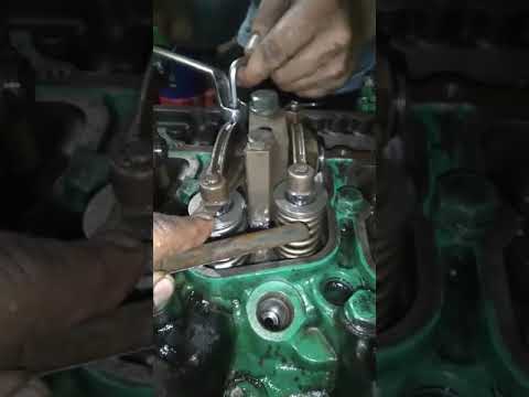 Adjusting Tappet Valve Clearance on 6BTAA5.9 ENGINE CUMMINS