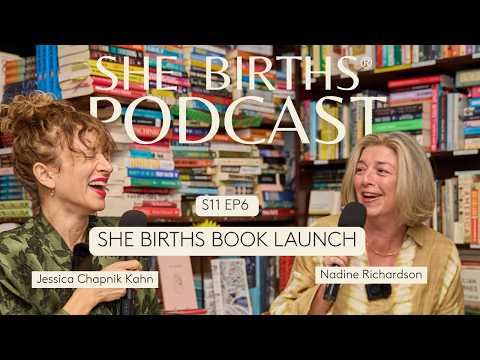 The She Births Book Launch — Live from Bondi with Nadine & Jessica Chapnik Kahn — video featuring Nadine Richardson
